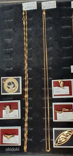 Золотые украшения. Кольца, цепочки, серьги. (фото #2)