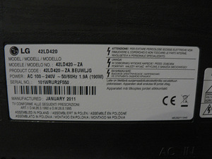 TELEVISOR LG 42LD420-ZA (8 foto / 10)