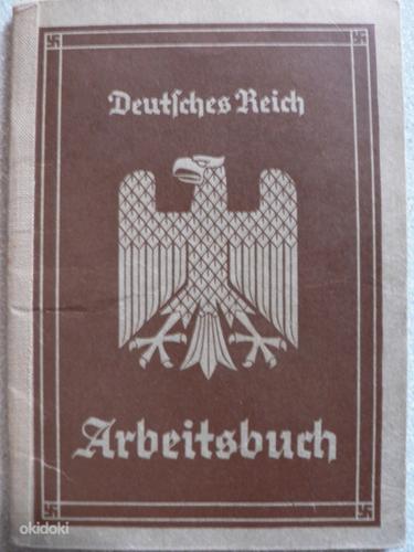 Трудовая книжка, Германия 1935 г (фото #1)