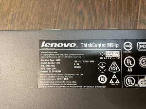 Korralik netiarvuti täiskomplekt Lenovo ThinkCentre M91p (3 foto / 3)
