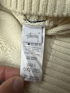 Stussy Patchwork Свитер (5 фото из 6)