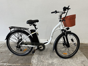DYU C6 City e-jalgratas Vintage klassikaline elektriratas (1 foto / 9)