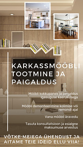 Mööbli tootmine ja/või paigaldamine (2 foto / 2)