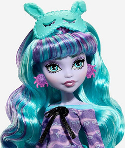 MONSTER HIGH Puppe und Sleepover Zubehör, Twyla Puppe (2 foto / 5)