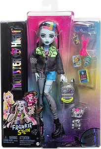 Monster High Frankie Stein Doll in Denim Jacket and Shorts (4 foto / 4)