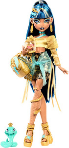 Monster High Cleo De Nile Doll in Golden Blouse and Layered (3 foto / 5)