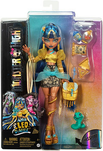Monster High Cleo De Nile Doll in Golden Blouse and Layered (5 foto / 5)