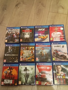 Продам 11 игр на ps4 (1 фото из 1)