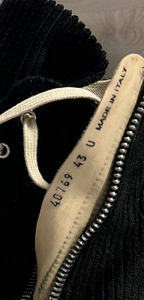 *RARE* Rick Owens DRKSHDW Velvet Ramones Black (2 foto / 3)