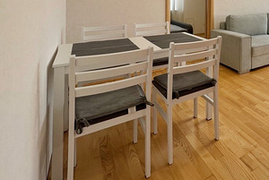 Söögilaud ja 4 tooli (2 foto / 2)