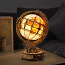 Деревянный 3D пазл "Глобус с подсветкой" (фото #2)