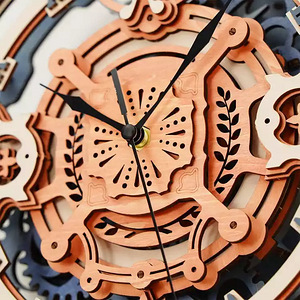 ROKR Romantic Note Wall Clock Mechanical Gear 3D (3 foto / 6)