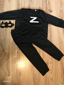 Zorro kostüüm, 116 (1 foto / 1)