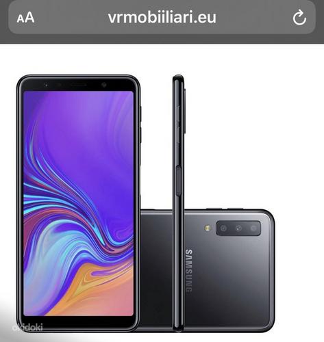 Новый Samsung Galaxy A7 2018 Black (фото #1)