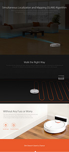 Robottolmuimeja Xiaomi Mi Smart Robot Vacuum, CE, Uus garant (3 foto / 10)