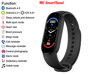 Фитнес браслет Smart Mi band M6 (2 фото из 3)