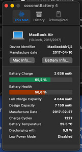 MacBook Air 13” 128gb early 2015 (4 foto / 6)