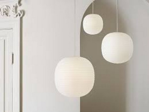 Taani disain! Minimalistlik opaalklaasist laelamp Lantern (7 foto / 7)