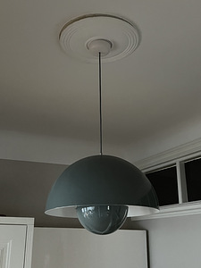 Müüdud! Taani disainiklassika: Verner Panton Flowerpot lamp (3 foto / 8)