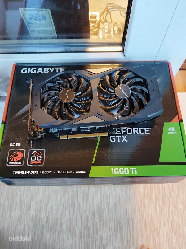 Gigabyt GeForce 1660TI 6GB - Tallinn, Videokaardid – okidoki