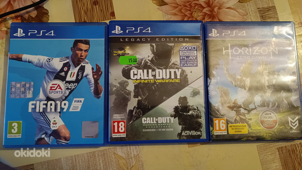 Диски на PS4
