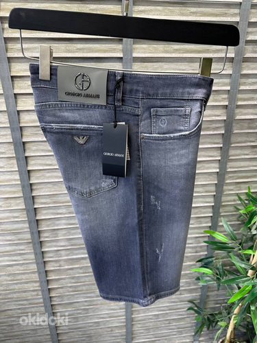 Джинсовые шорты Armani
