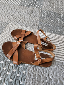 Кожаные женские босоножки. Sandals. (1 фото из 5)