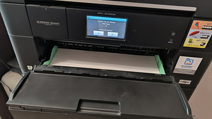 Värviline WiFi A3 printer Brother MFC-J5720DW (3 foto / 7)