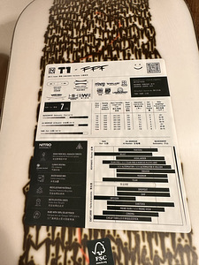Nitro T1 X FFF lumelaud - UUS - 158cm (9 foto / 10)