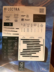 Uus lumelaua komplekt Nitro Lectra 146cm + klambrid (7 foto / 9)