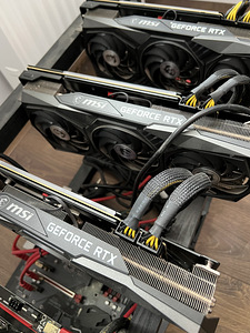 Карты RTX 3060 ti 7 для добычи криптовалют / майнеров (6 фото из 6)