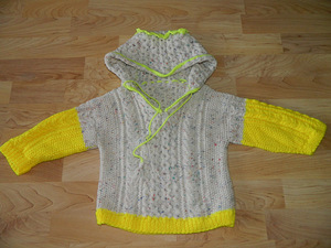 Вязаный свитер, размер 80/86 см