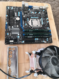 Msi b75ma-p45 +cpu+ram (2 foto / 3)