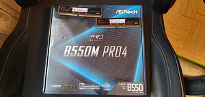 Asrock b550m pro4 + Aegis DDR4 3200mhz 2x8GB (1 foto / 2)