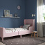 БУСУНГЕ раздвижная детская кровать, 80x200 см, светло-розовый (фото #4)