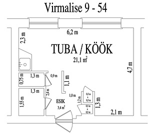 Virmalise tn 9-54, Oru, Kohtla-Järve, Ida-Virumaa (6 foto / 19)