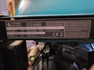 Invertergeneraator LPG+bensiin (5 foto / 6)
