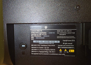 Монитор Lenovo D22-10 — 21,5" Full HD (3 фото из 3)