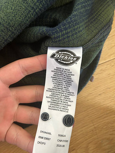 Теплая рубашка Dickies (3 фото из 3)