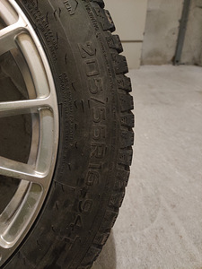Колеса в сборе R16 зима 205/55R16 (5 фото из 9)