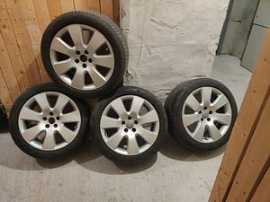Komplektis rattad suverehvidega 245/45R18 (1 foto / 7)