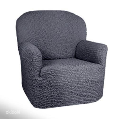 Чехол на угловой диван и кресло (фото #2)