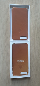 iPhone 8 Plus Leather Case Brown (1 foto / 2)