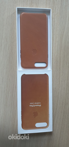 iPhone 8 Plus Leather Case Brown