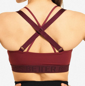 UUS, Better bodies Waverly Sports Bra,Sangria Red, S (5 foto / 8)