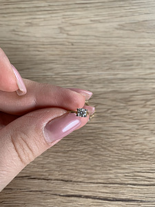 Золотые серьги 585 (2 фото из 5)