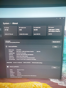 Ryzen 7 5700G | RX 6600XT | 16GB RAM | 500GB SSD (6 foto / 7)