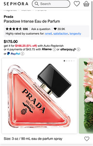 Prada paradoxe intense 90ml parfüümvesi (4 foto / 4)