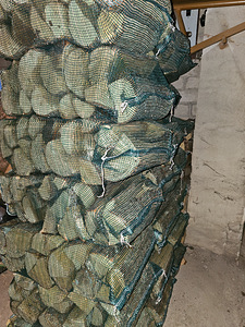Kuivad küttepuud kottides 40 l. (3 foto / 3)