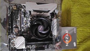 AMD Ryzen 3600 + Asrock B450 + 8GB RAM (2 foto / 3)